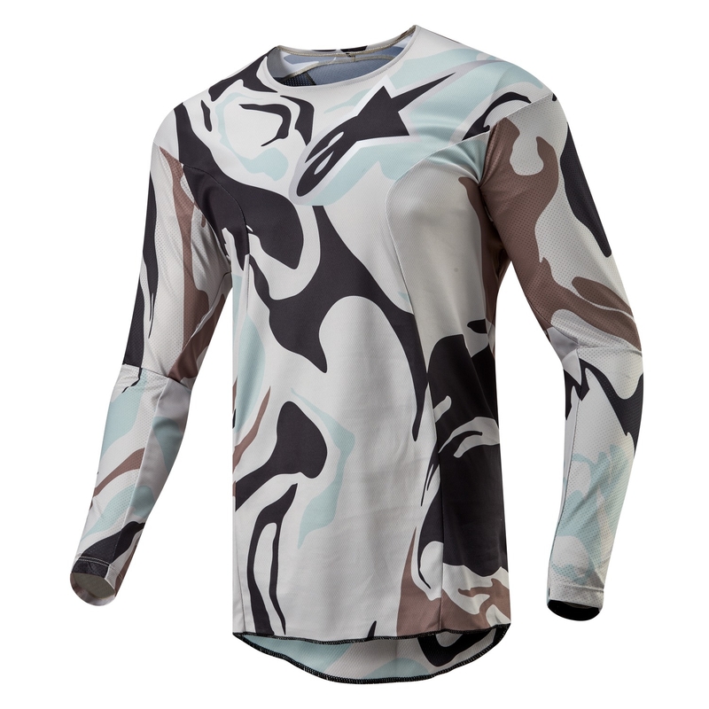 Alpinestars Racer Tactical 2024 motokrossz mez camo-szürke