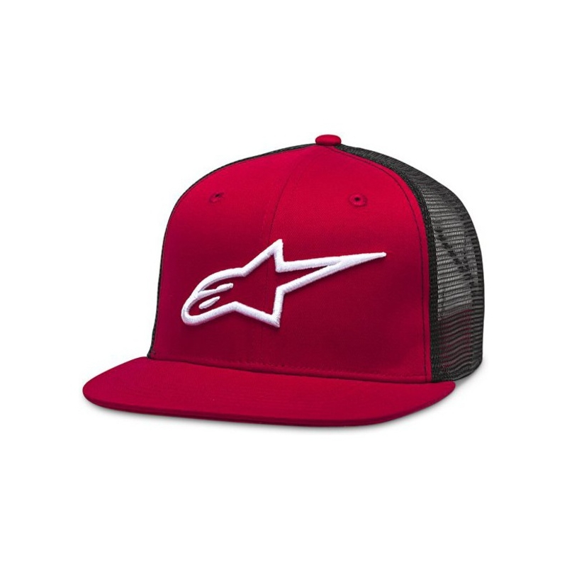 Alpinestars Corp Trucker baseball sapka piros-fekete