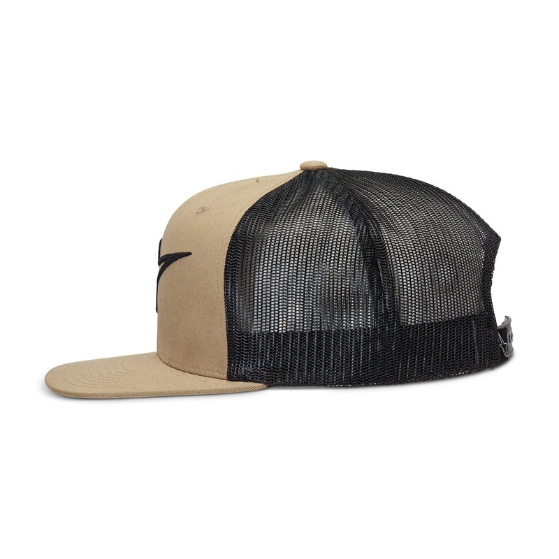 Alpinestars Corp Trucker baseball sapka homok-fekete