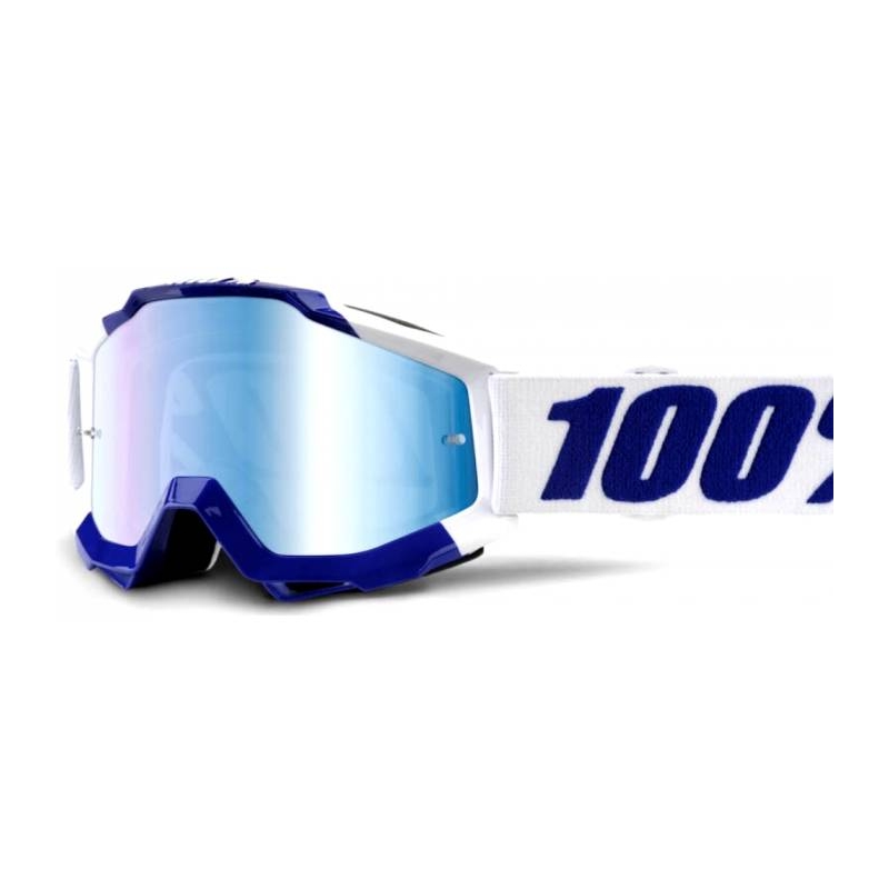 Szemüveg 100% Accuri Calgary (kék króm plexi + tiszta plexi tűkkel csillámhoz)
