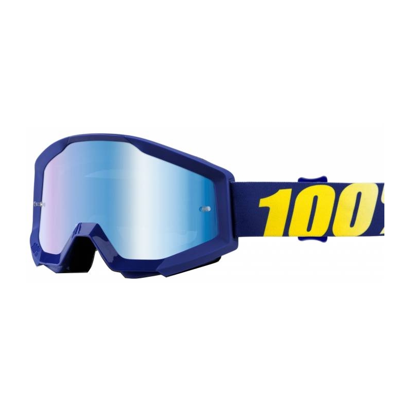Szemüveg 100% Strata Hope (kék króm plexi csapokkal csillámhoz)