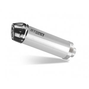 Teljes kipufogó rendszer 1x1 STORM GP Y.075.LXSC Stainless Steel with carbon cap