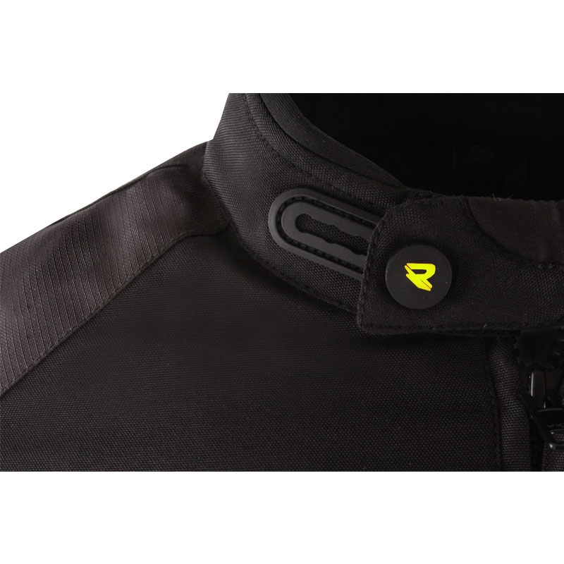 Street Racer Flex Air motoros kabát fekete-fluo sárga