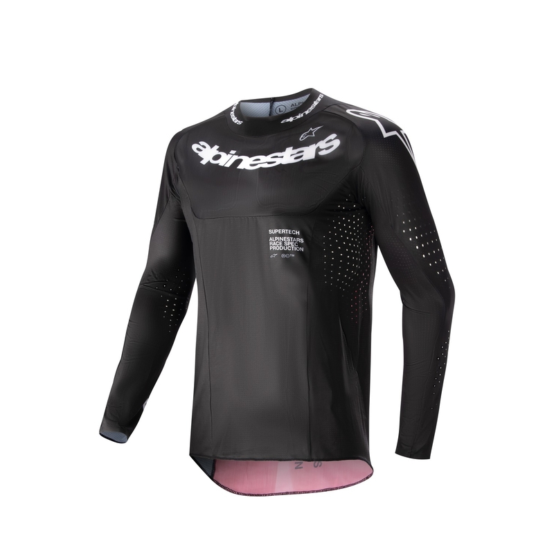 Alpinestars Supertech Ward 2024 motokrossz mez fekete-piros-fehér