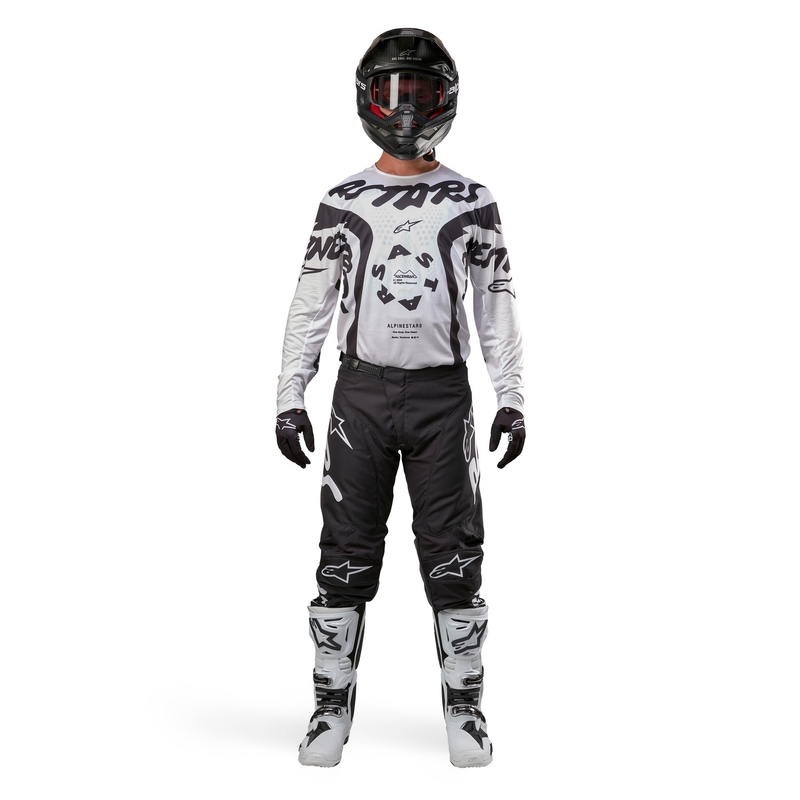 Alpinestars Racer Hana 2024 motocross mez fehér-fekete