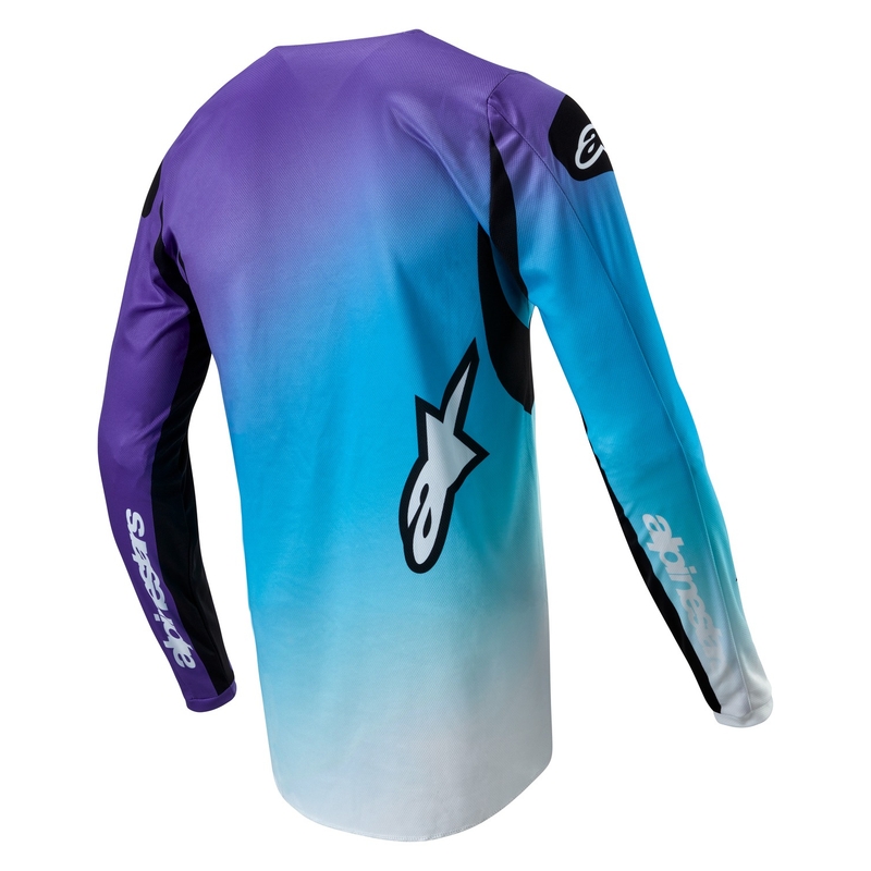 Alpinestars Stella Fluid 2024 női motokrossz trikó fehér-lila