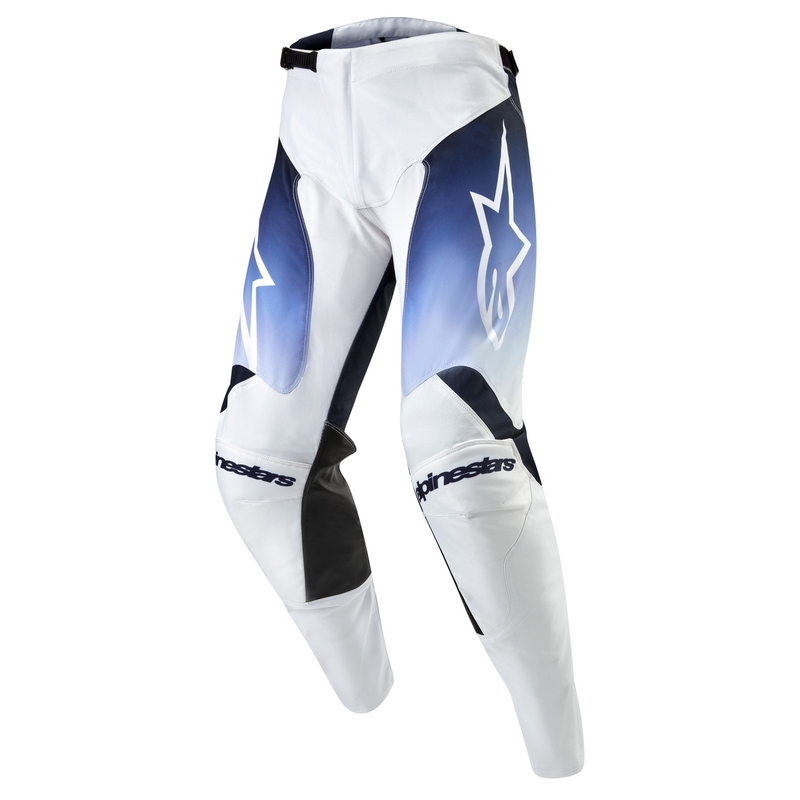 Alpinestars Racer Hoen 2024 motocross nadrág fehér-kék