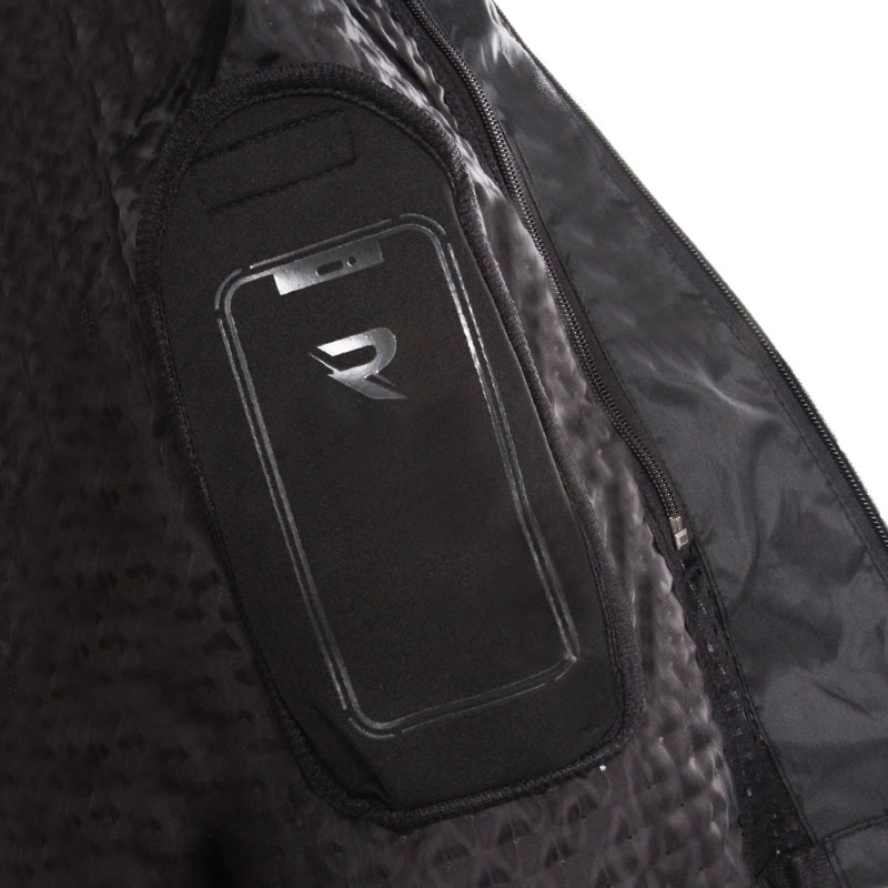 Street Racer Hilax női motoros kabát fekete-szürke