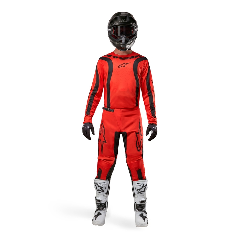 Alpinestars Fluid Lurv 2024 motocross nadrág narancssárga-fekete