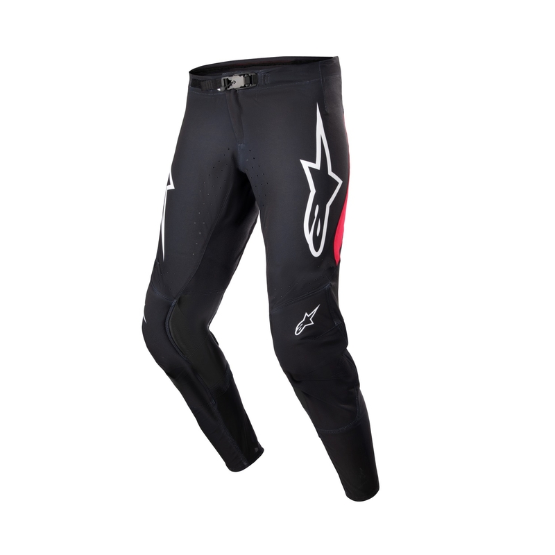 Alpinestars Supertech Ward 2024 motocross nadrág fekete-piros-fehér