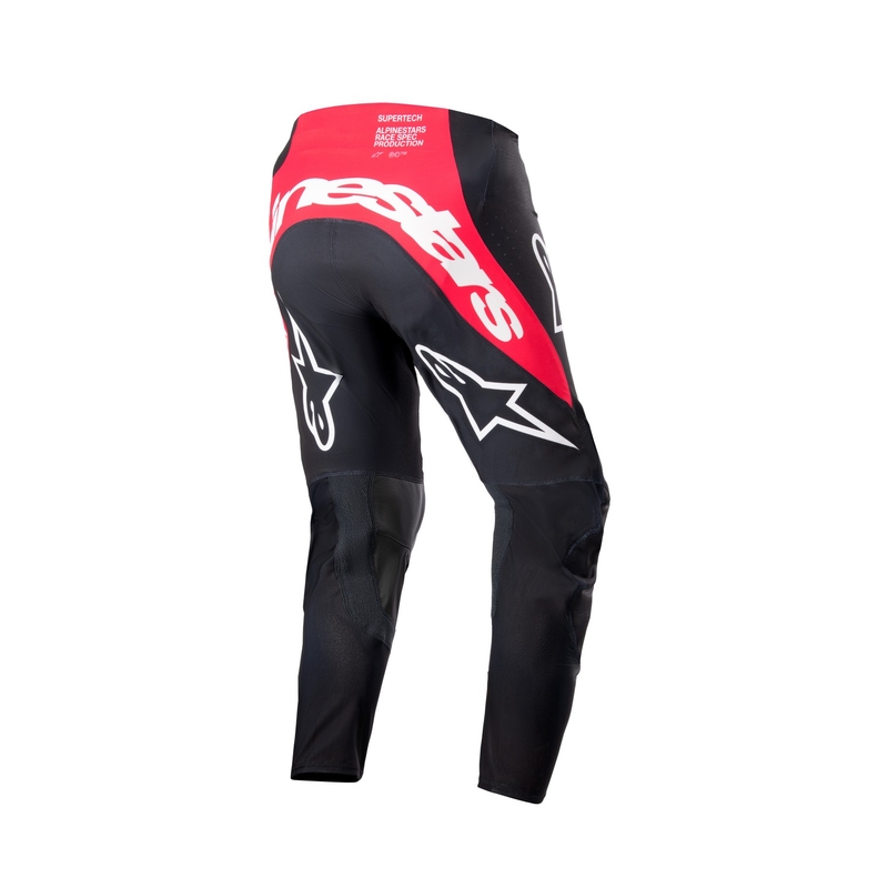 Alpinestars Supertech Ward 2024 motocross nadrág fekete-piros-fehér