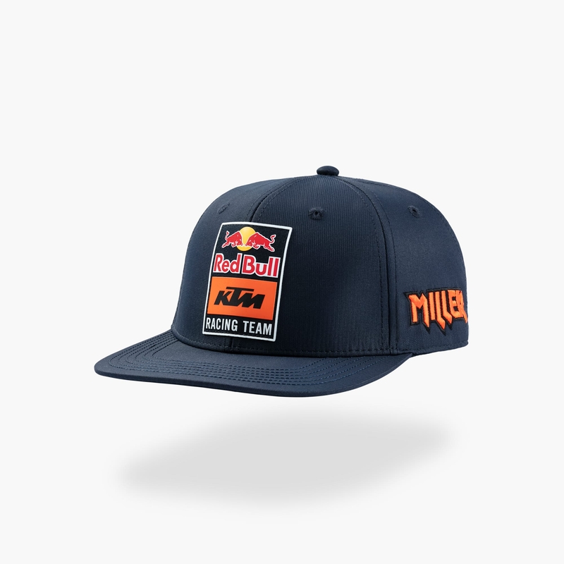 KTM Jack Miller Flat Cap siltes sapka kék