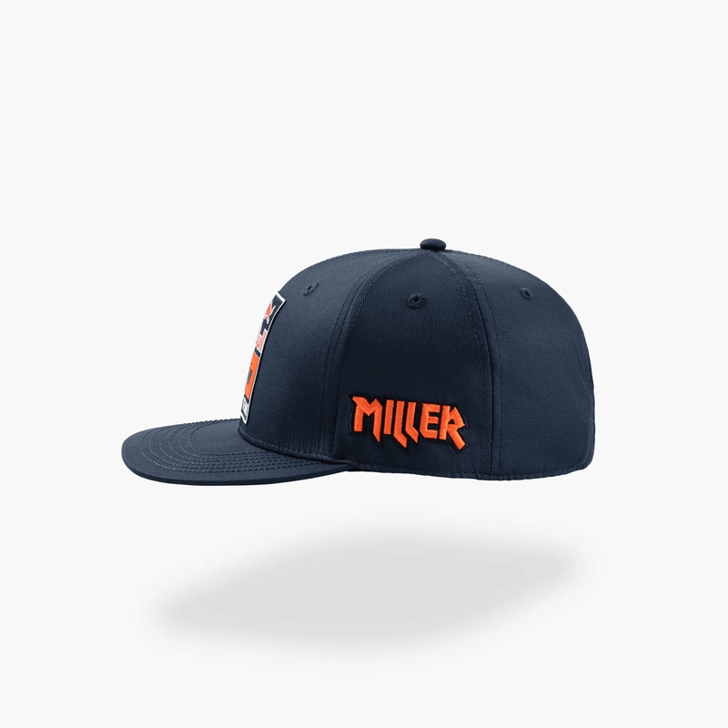 KTM Jack Miller Flat Cap siltes sapka kék