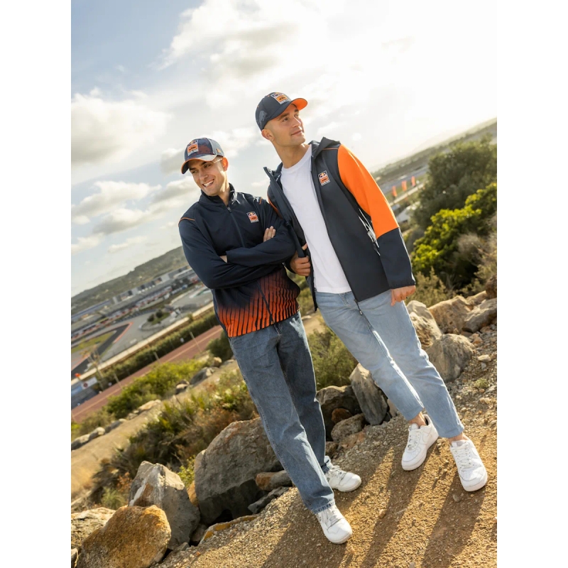 KTM Apex Softshell kabát kék-narancssárga kiárusítás