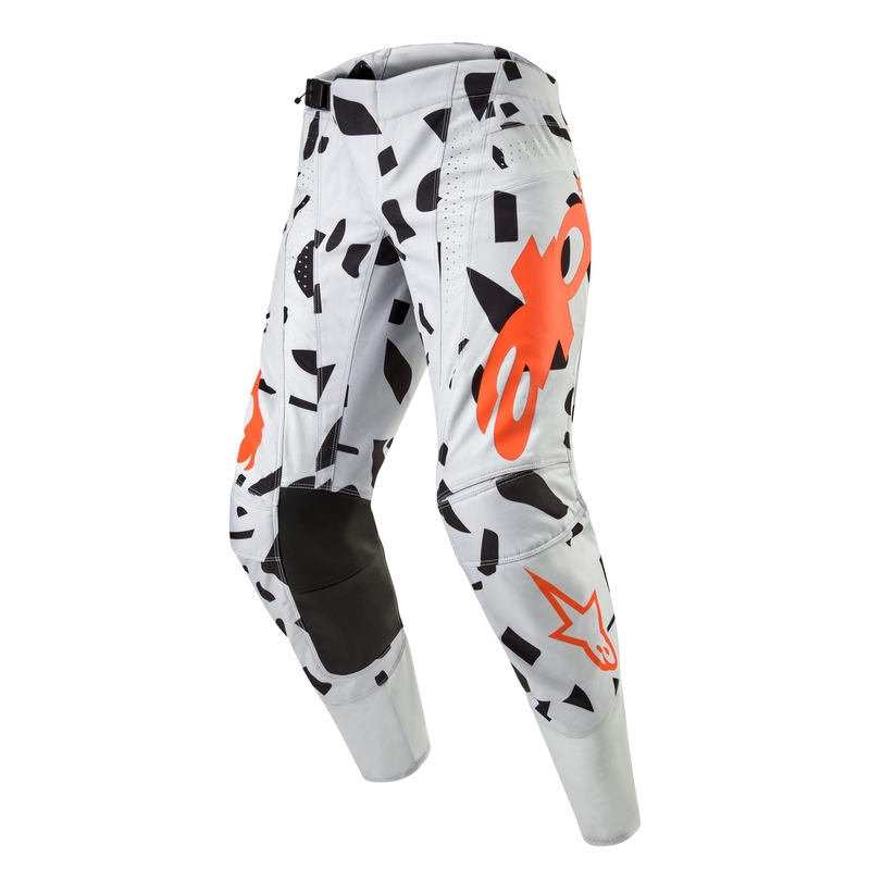 Alpinestars Techstar Rantera motocross nadrág szürke-narancs-fekete