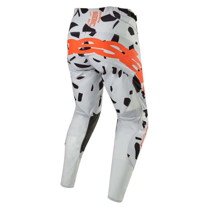 Alpinestars Techstar Rantera motocross nadrág szürke-narancs-fekete