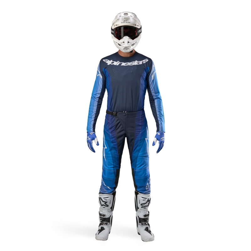 Alpinestars Techstar Pneuma 2024 motokrossz nadrág világoskék-fekete