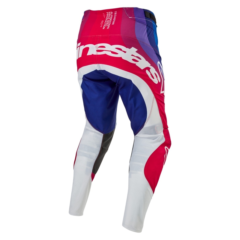 Alpinestars Techstar Pneuma 2024 motocross nadrág fehér-kék-piros