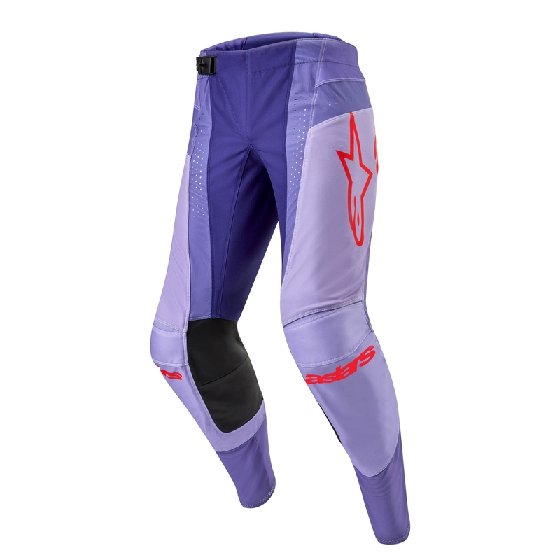 Alpinestars Techstar Ocuri 2024 motocross nadrág lila-narancssárga