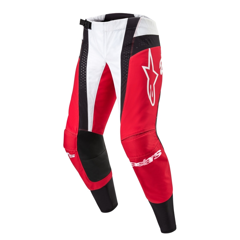 Alpinestars Techstar Ocuri motocross nadrág piros-fehér-fekete