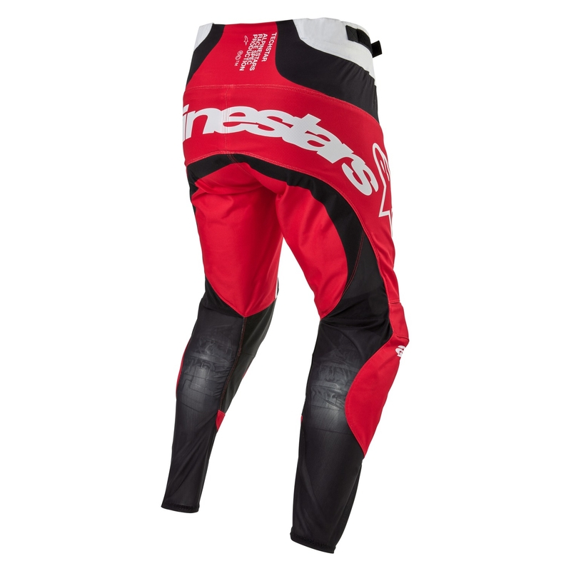 Alpinestars Techstar Ocuri motocross nadrág piros-fehér-fekete