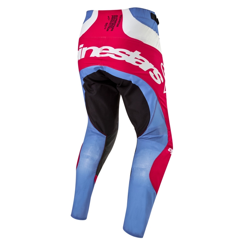 Alpinestars Techstar Ocuri 2024 motokrossz nadrág világoskék-fehér-piros
