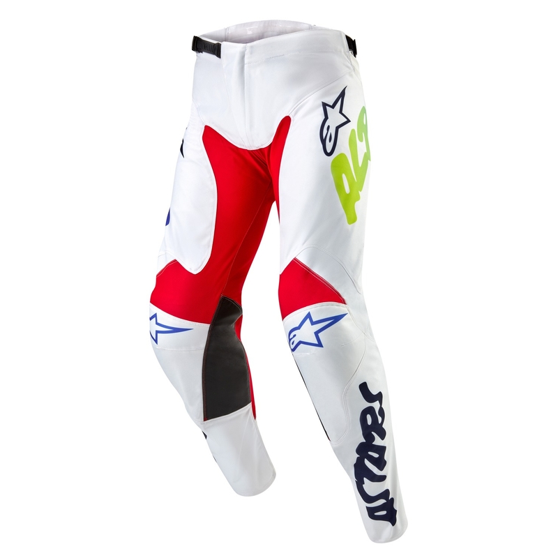 Alpinestars Racer Hana 2024 motokrossz nadrág fehér-színes