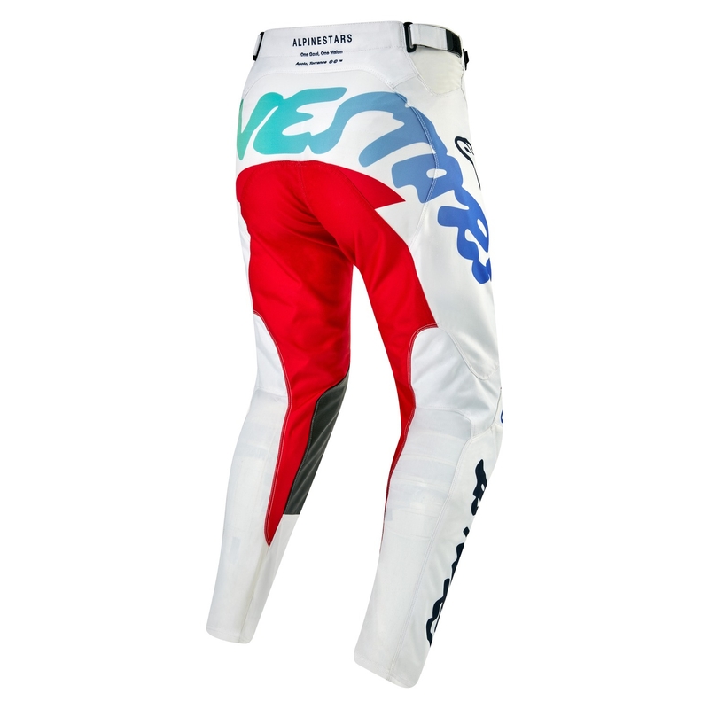 Alpinestars Racer Hana 2024 motokrossz nadrág fehér-színes
