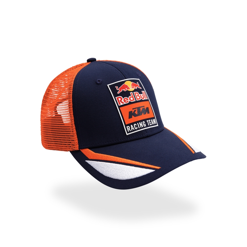 KTM Turbo Trucker siltes sapka kék-narancssárga