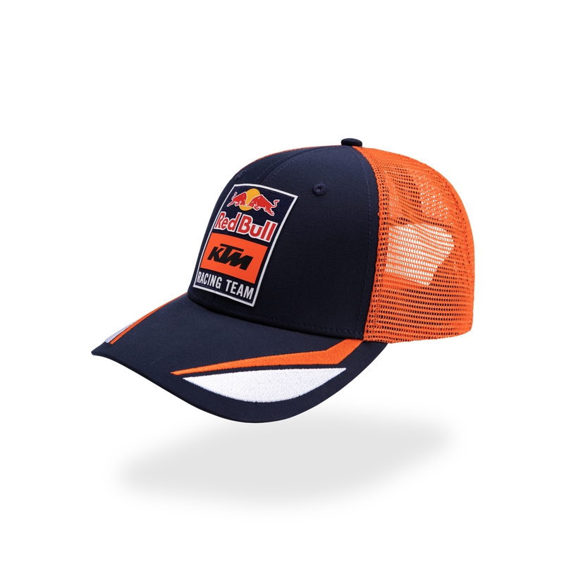 KTM Turbo Trucker siltes sapka kék-narancssárga