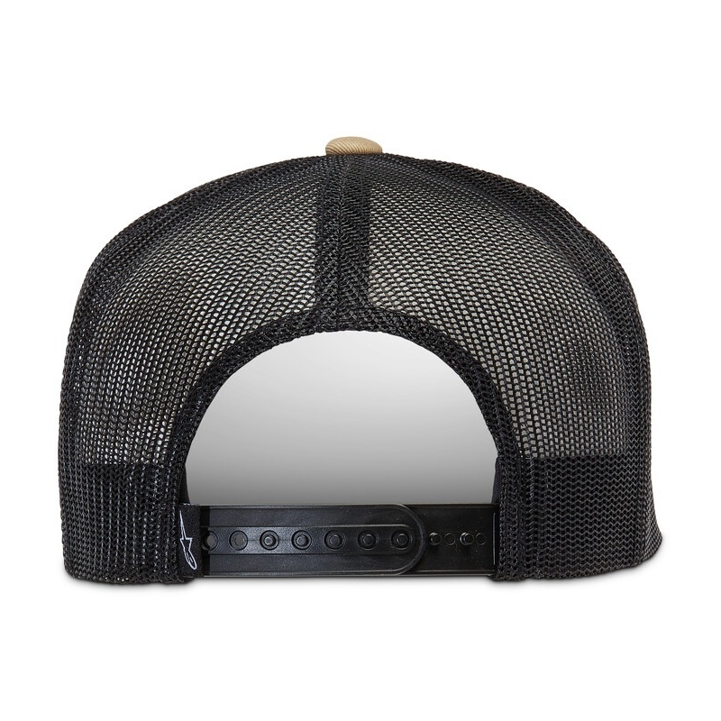 Alpinestars Flag Snap Hat siltes sapka homok-fekete-fehér