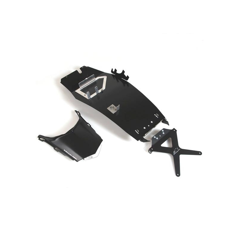 Držák na SPZ + podsedlo H600 07-10