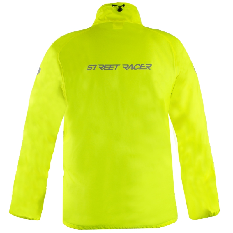 Street Racer Aqua vízálló kabát fluo sárga