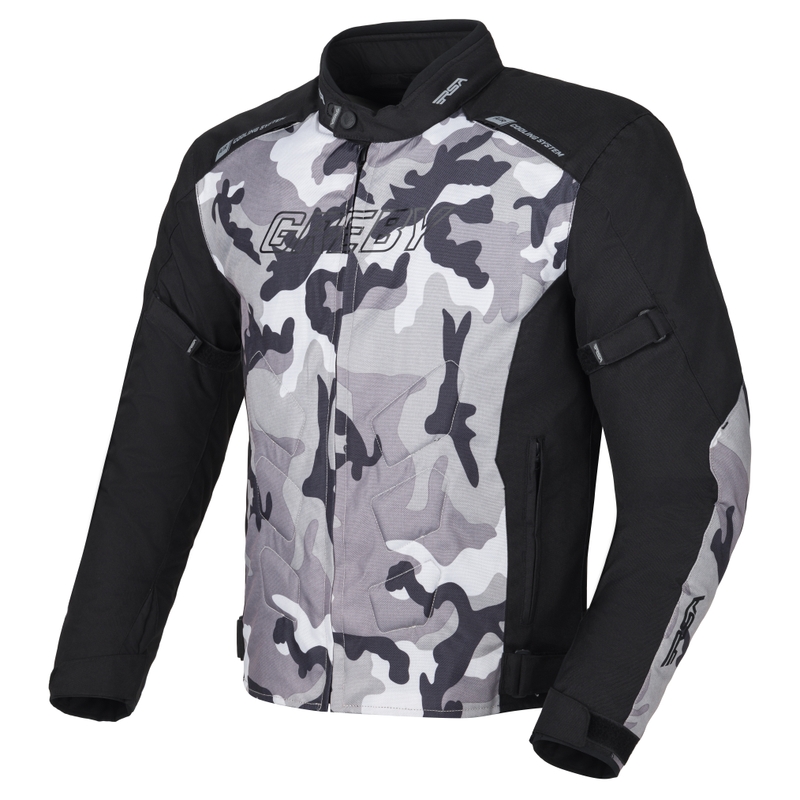RSA Greby 2 motoros kabát camo