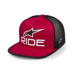 Alpinestars Ride 4.0 ER baseball sapka piros-fekete-fehér