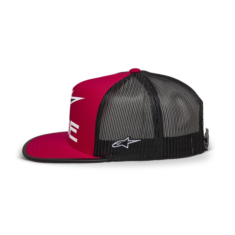 Alpinestars Ride 4.0 ER baseball sapka piros-fekete-fehér