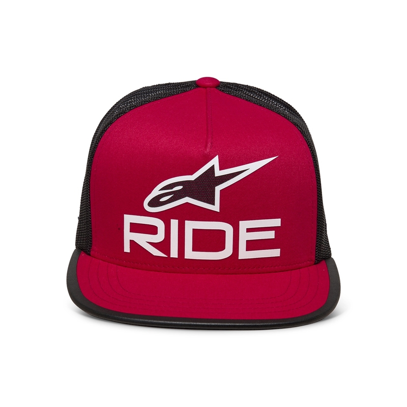 Alpinestars Ride 4.0 ER baseball sapka piros-fekete-fehér