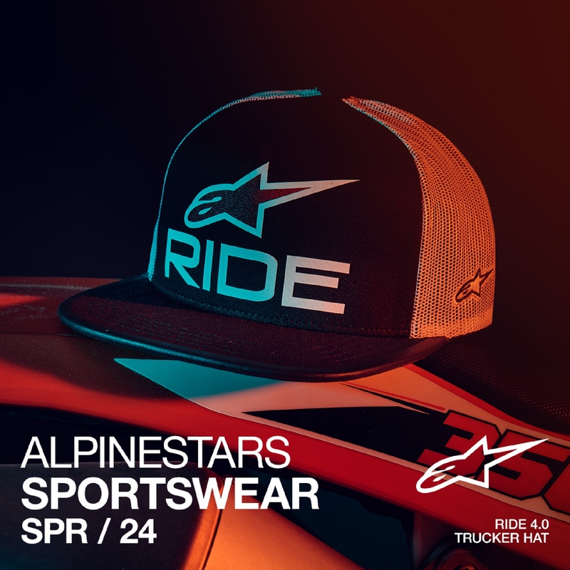 Alpinestars Ride 4.0 ER  fekete-fehér-piros