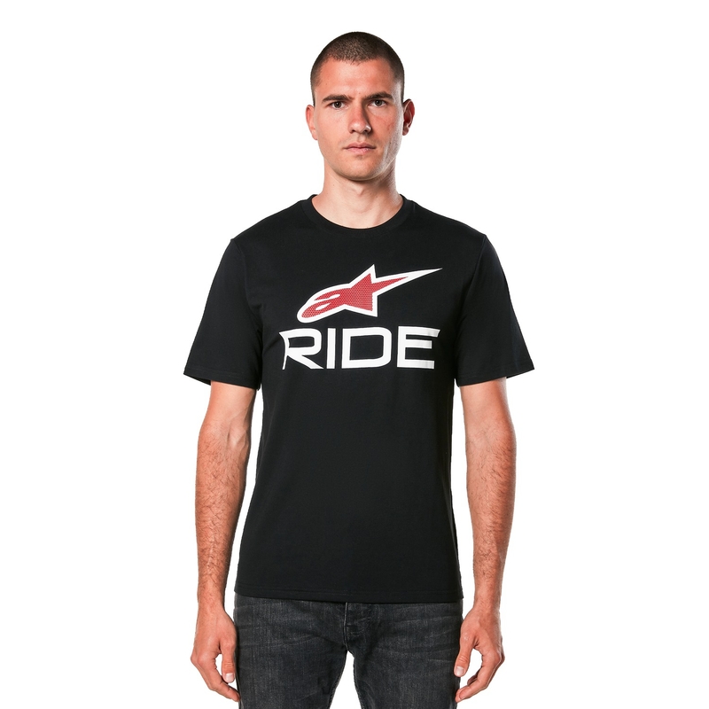 Alpinestars Ride 4.0 CSF póló fekete-fehér-piros