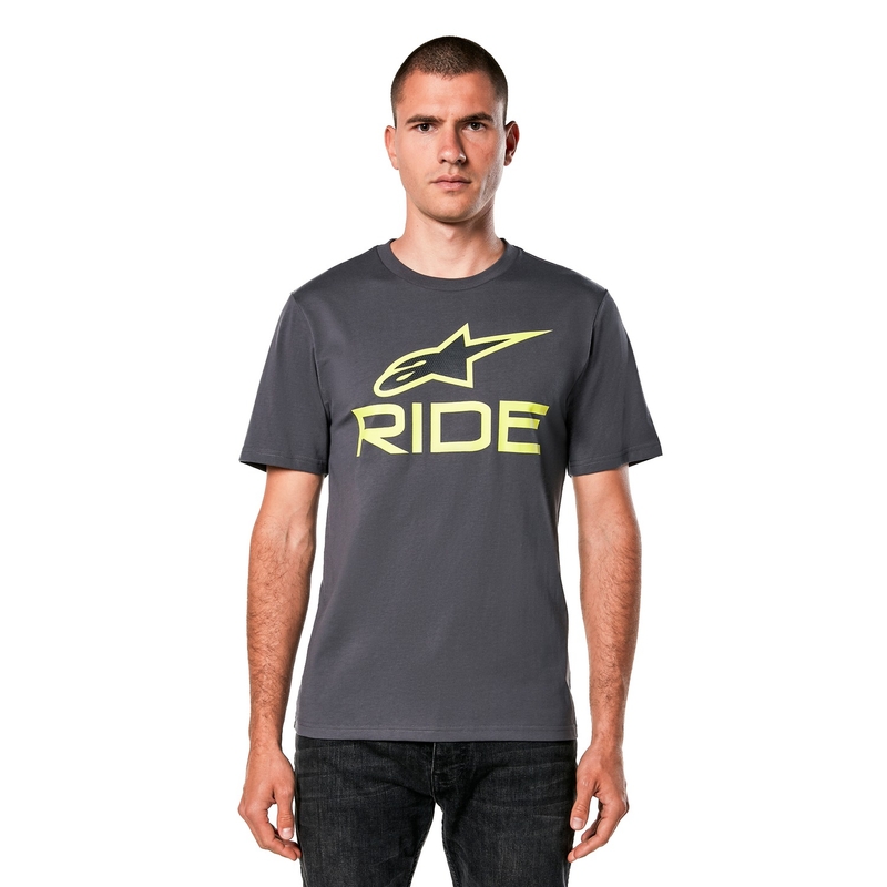Alpinestars Ride 4.0 CSF póló szürke-sárga-fekete