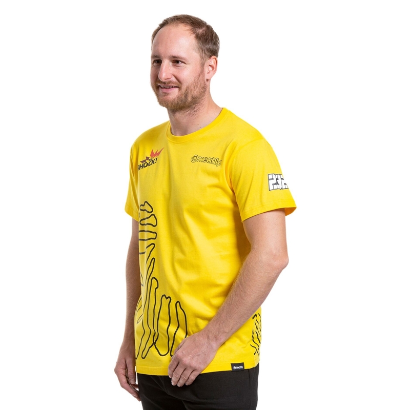 Meatfly Dakar póló sárga