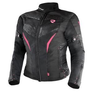 Street Racer Rose Air női motoros kabát fekete-rózsaszín