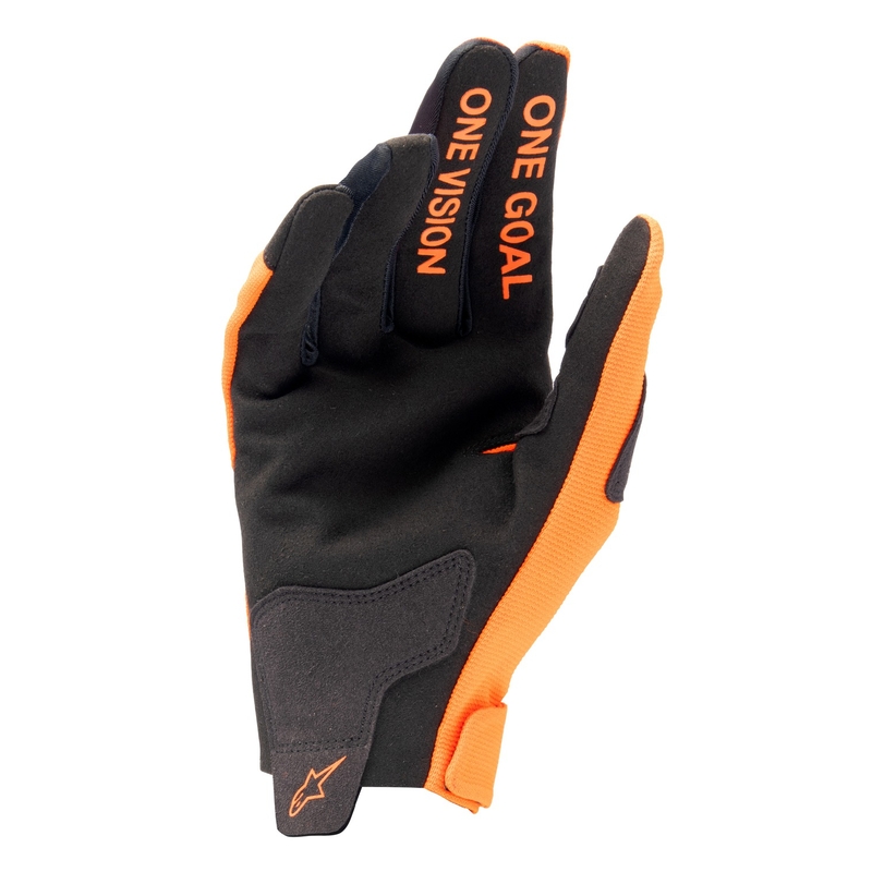 Alpinestars Radar 2024 motocross kesztyű narancssárga-fekete