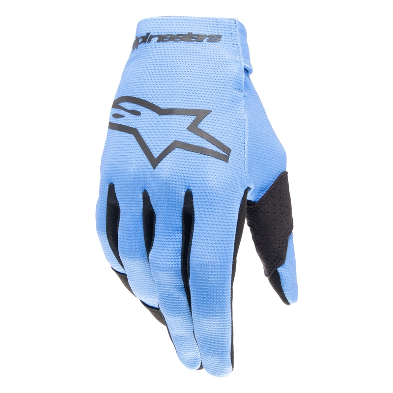 Alpinestars Radar 2024 motocross kesztyű világoskék-fekete