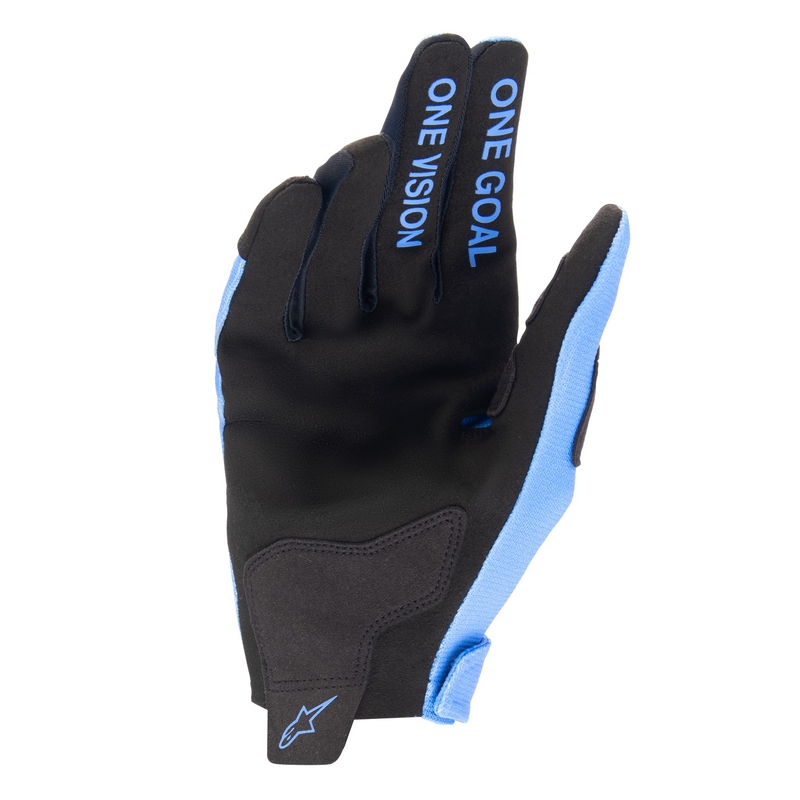 Alpinestars Radar 2024 motocross kesztyű világoskék-fekete
