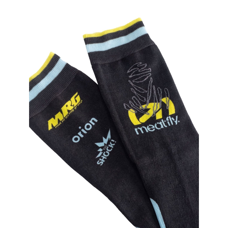 Meatfly Dakar zokni kék-sárga