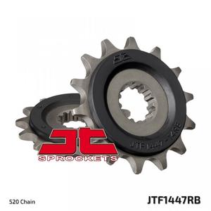 Első lánckerék JT JTF 1447-14RB 14 fogak,520 rubber cushioned