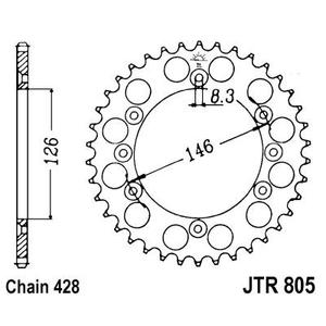 Csillagkerék JT JTR 805-50 50 fogak,428