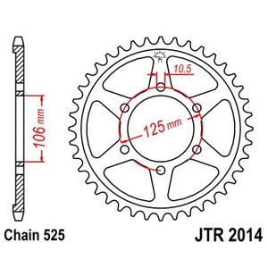 Csillagkerék JT JTR 2014-47 47 fogak,525