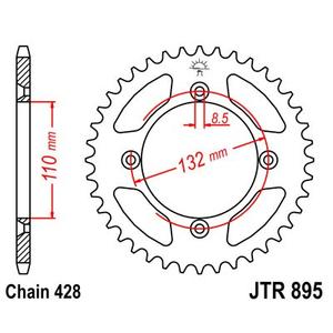 Csillagkerék JT JTR 895-46 46 fogak,428